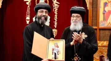 الأنبا أرساني يقود احتفالات اليوبيل الأربعين لأول كنيسة قبطية في هولندا